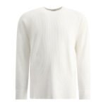 BEAMS PLUS T-shirt Crew Thermal 30 Blanc Homme
