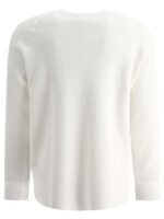 BEAMS PLUS T-shirt Crew Thermal 30 Blanc Homme – Image 2