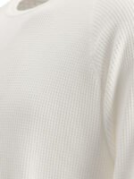 BEAMS PLUS T-shirt Crew Thermal 30 Blanc Homme – Image 4