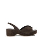 DEL CARLO Sandale Marron Femme