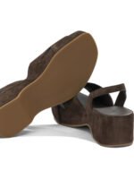 DEL CARLO Sandale Marron Femme – Image 5