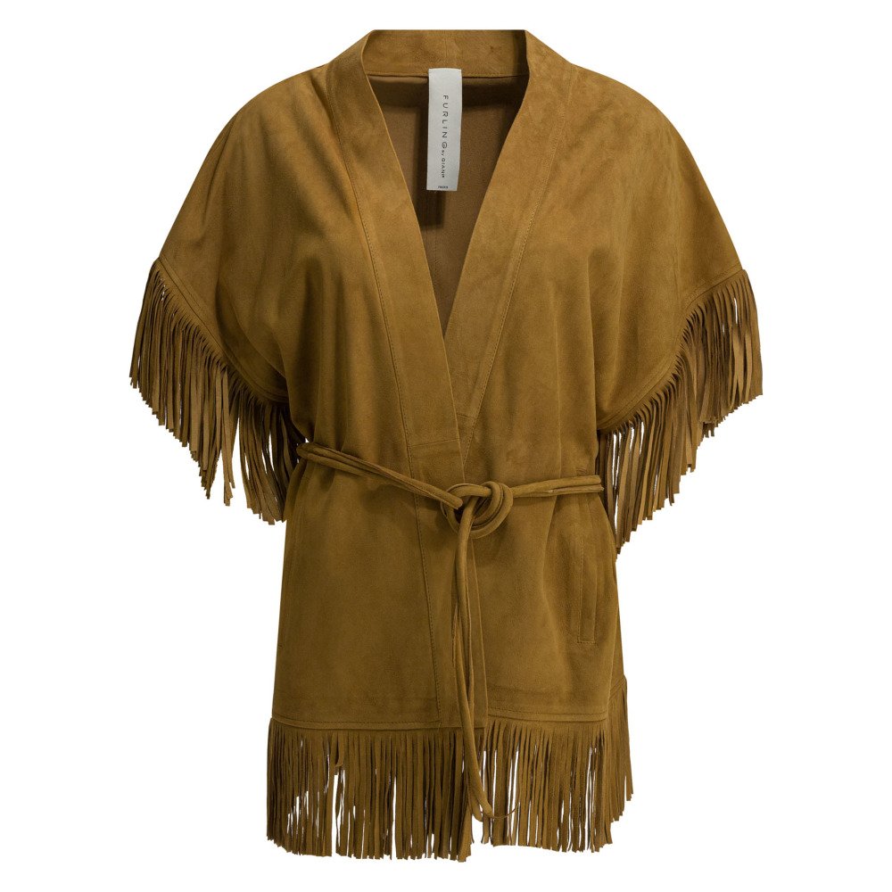 S26-furling20by20giani-MARTAFRBELTSUEDE20BGIRASOLE FURLING BY GIANI Veste Marron Femme – Image 1