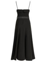GANNI Robe Evasée Noir Femme – Image 2