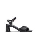 HALMANERA Sandale Noir Femme