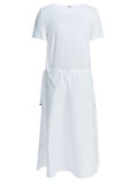 HERNO Robe Évasée Midi Blanc Femme – Image 2