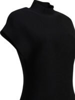 KHAITE Robe Lyra Midi Noir Femme – Image 4