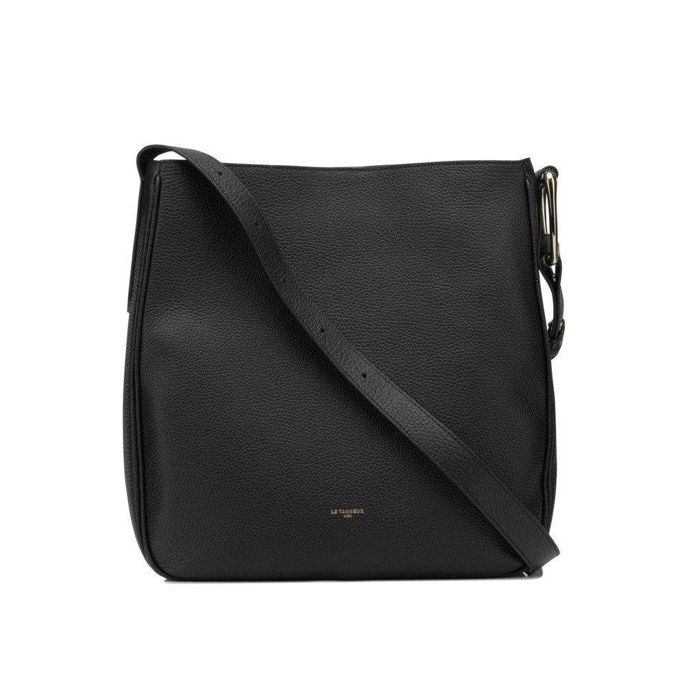 S26-le20tanneur-TMAD1420N01 LE TANNEUR Sac Bandoulière Noir Femme – Image 1