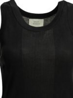 LOULOU DE SAISON top en coton femme noir – Image 3