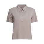 MAISON MARGIELA Polo Boutonné Rose Femme