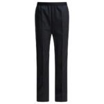 MAISON MARGIELA Pantalon Straight-leg Laine Gris Femme