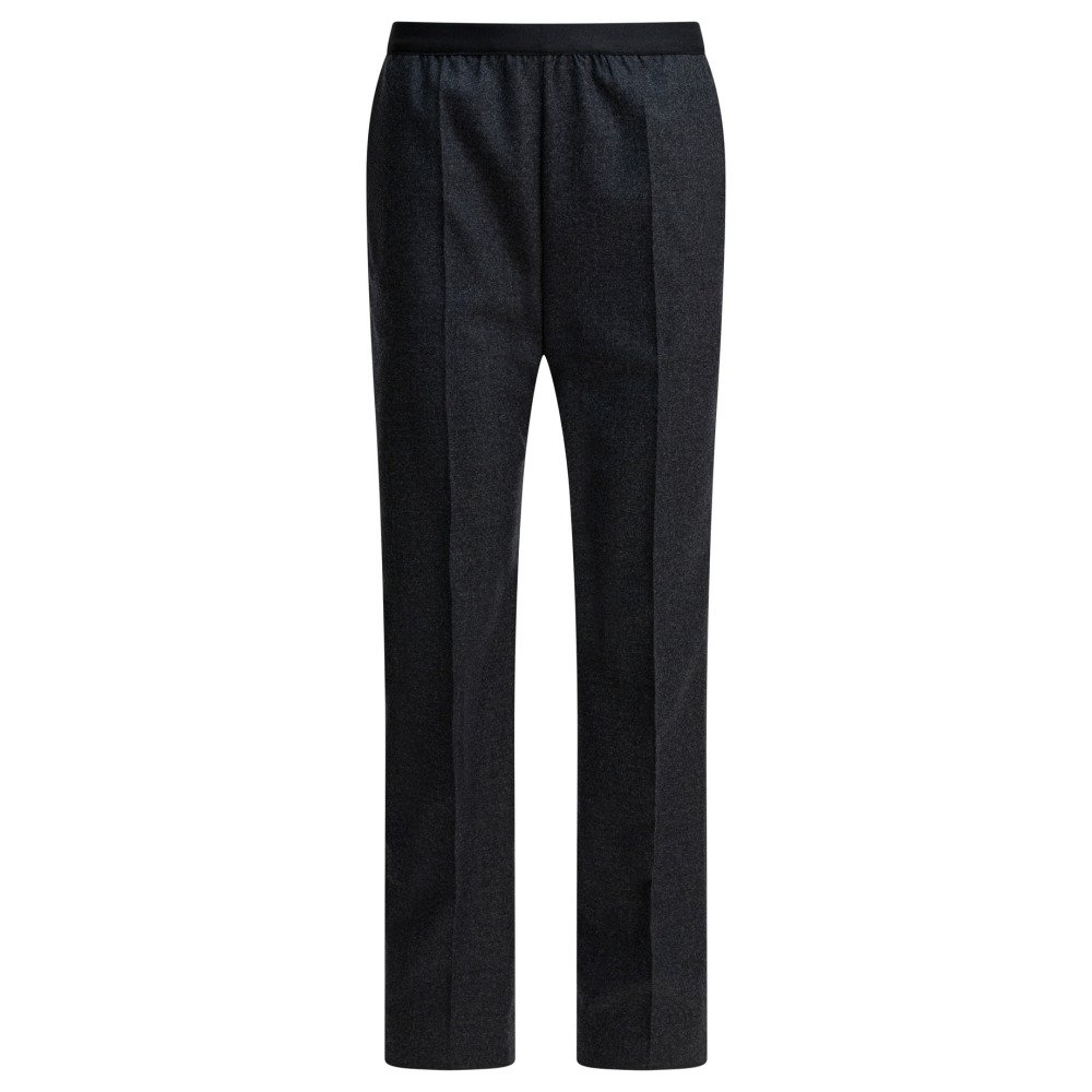 S26-maison20margiela-S51KA0616S47782860M MAISON MARGIELA Pantalon Straight-leg Laine Gris Femme – Image 1