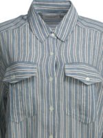 MARANT ÉTOILE Chemise Nath Bleu Femme – Image 3
