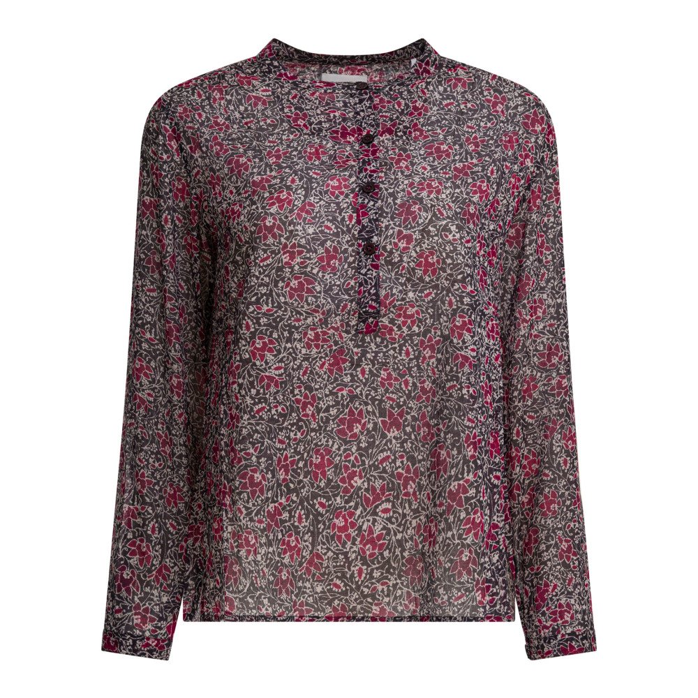 S26-marant20etoile-26PHT0029FAD1J14E86CY MARANT ÉTOILE Chemise Maria Fuchsia Femme – Image 1