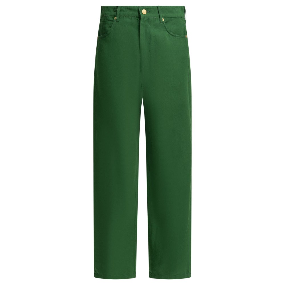 S26-max20mara20s-2619131083600SMMONORATA003 MAX MARA S Pantalon Casual Vert Femme – Image 1
