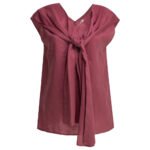 MAX MARA S Haut Draché Fuchsia Femme