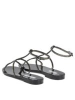 Menghi James Sandale Jelly Noir Femme – Image 4