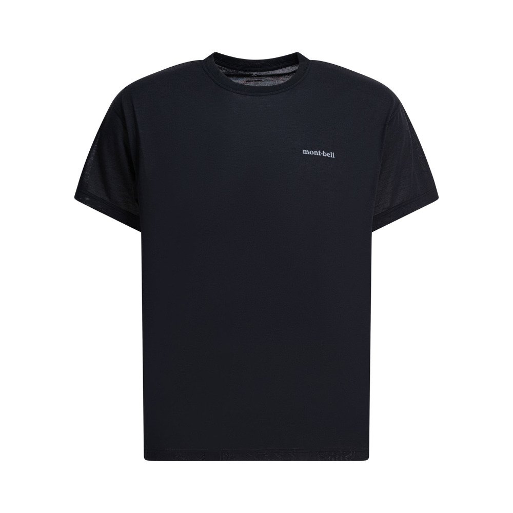 S26-montbell-2304545WICKRON20T20ONE20POINTBK MONTBELL T-shirt Noir Homme – Image 1