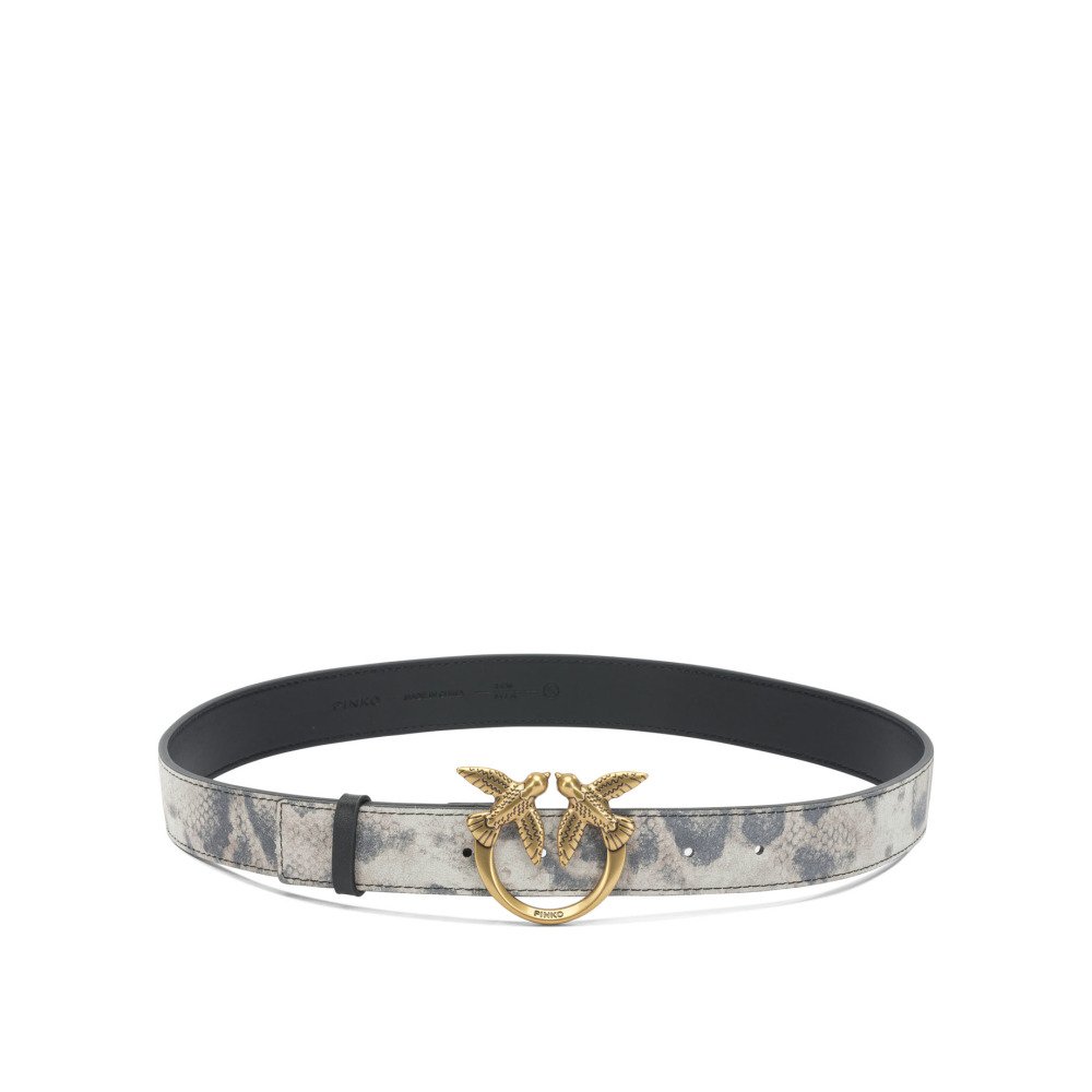 S26-pinko-100125A35XH8RQ PINKO Ceinture Blanc Femme – Image 1