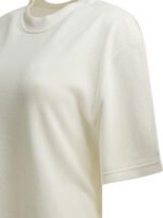SA SU PHI Pull court Cachemire Blanc Femme – Image 4