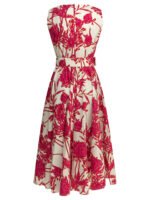 SAMANTHA SUNG Robe Fuchsia Femme – Image 2