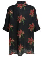 VALENTINO Chemise Floral Noir Femme – Image 2