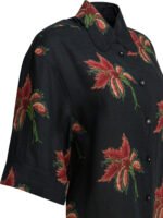 VALENTINO Chemise Floral Noir Femme – Image 4