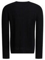 VALENTINO Pull V Incrustée Noir Homme – Image 2
