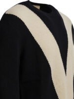VALENTINO Pull V Incrustée Noir Homme – Image 4