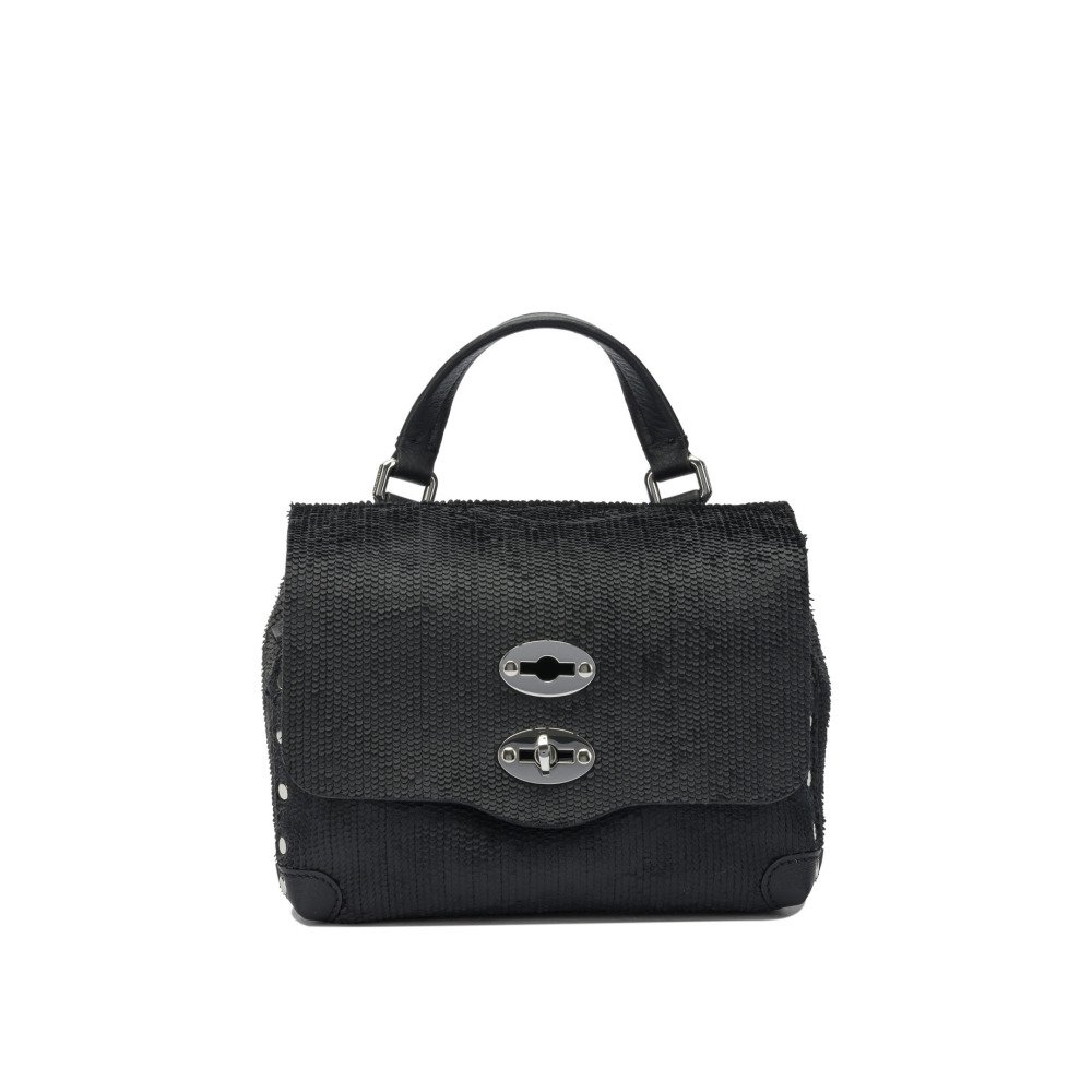 S26-zanellato-POSTINA20CBI20BABY0680902260000Z0001 ZANELLATO Sac Postina Mini Noir Femme – Image 1