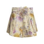ZIMMERMANN Short Luna Blanc Femme