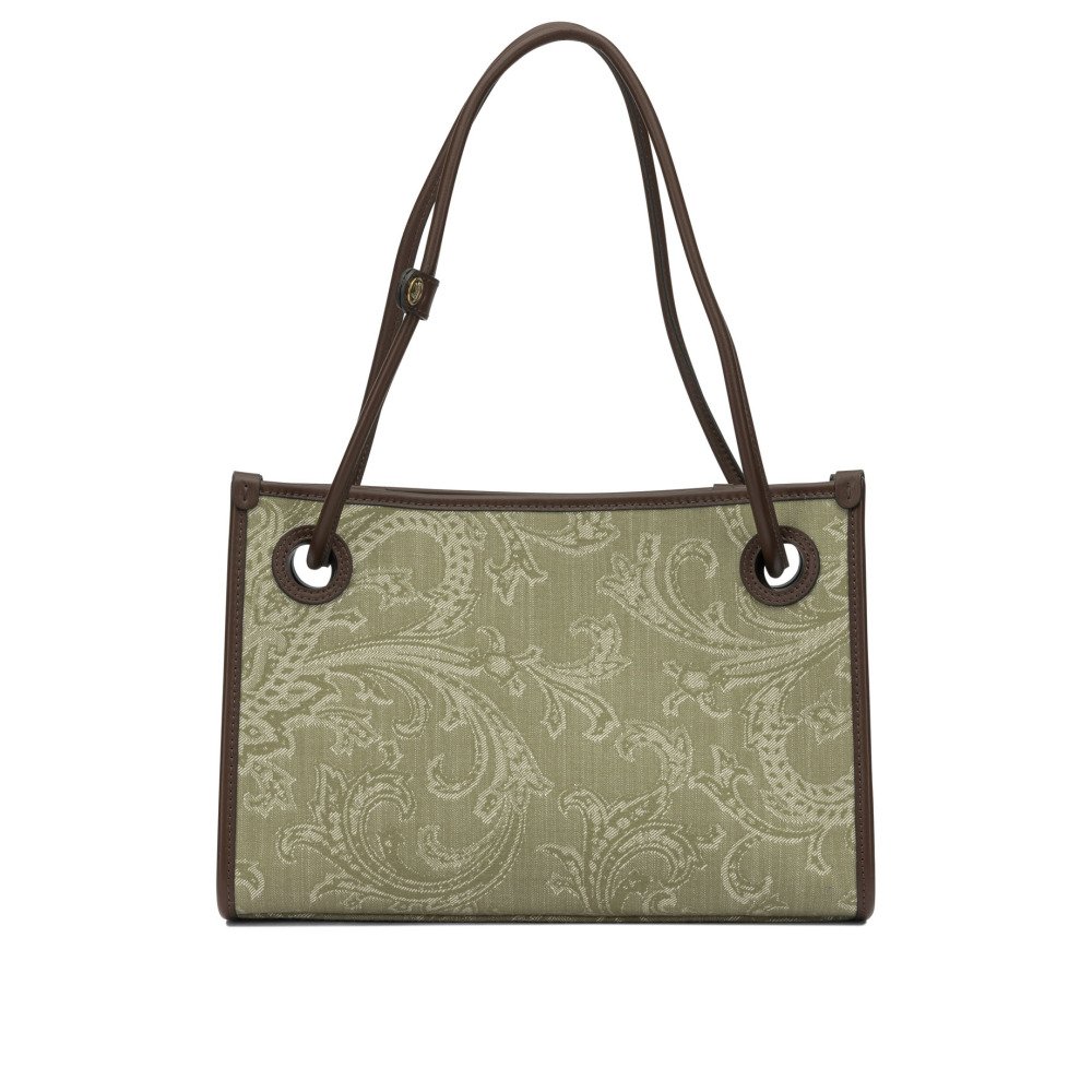 S2620W26-etro-WP1D0058AQ3642020V0282 ETRO Sac porté épaule Shopping Eyes Vert Femme – Image 1