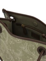 ETRO Sac porté épaule Shopping Eyes Vert Femme – Image 5