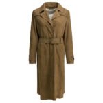 GOLDEN GOOSE Trench Peggy Marron Femme