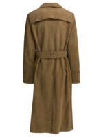 GOLDEN GOOSE Trench Peggy Marron Femme – Image 2