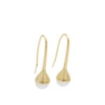 JIMMY CHOO Boucles d'oreilles Pearl Dangle Perle Femme