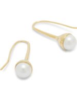 JIMMY CHOO Boucles d'oreilles Pearl Dangle Perle Femme – Image 2