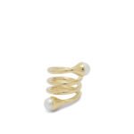 JIMMY CHOO Bague Multi Pearl Femme