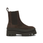 COPENHAGEN bottes en cuir femme marron