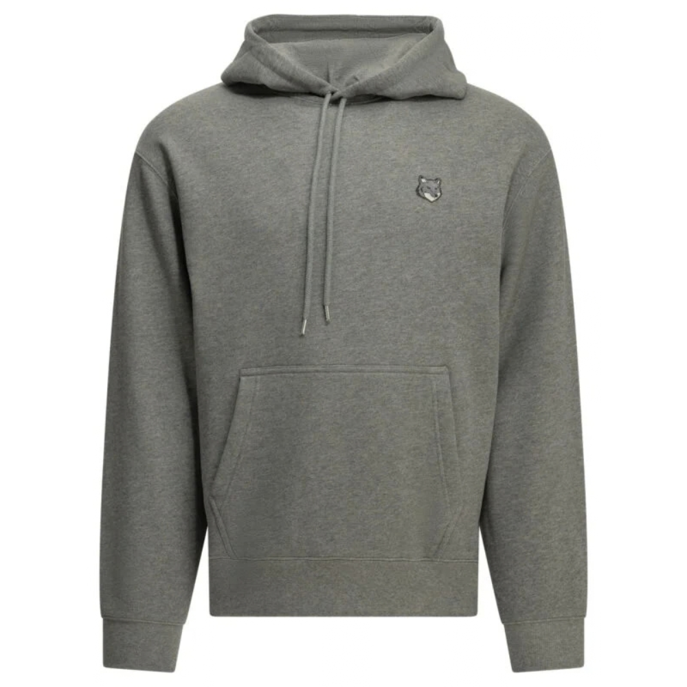 Sans titre (1000 x 1000 px) (100) MAISON KITSUNÉ sweat à capuche homme gris – Image 1