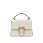 PINKO sac à main en cuir femme blanc