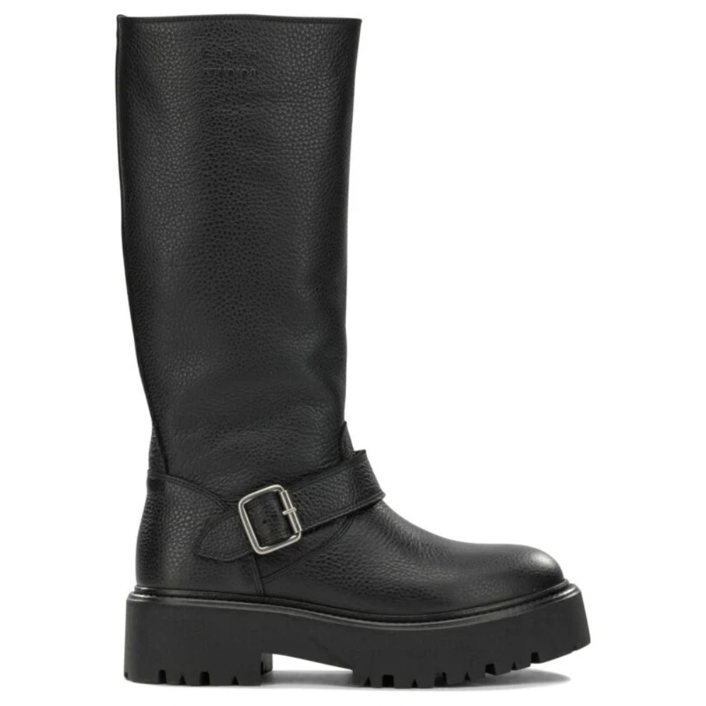 Sans titre (1000 x 1000 px) - 2026-10-05T183916.464 COPENHAGEN bottes en cuir femme noir – Image 1
