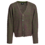 STÜSSY cardigan en maille homme violet