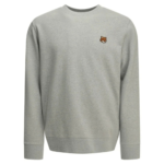MAISON KITSUNÉ sweat à capuche homme gris