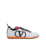 VALENTINO GARAVANI baskets en cuir homme blanc