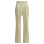 ALMADA LABEL pantalon tailleur large femme blanc