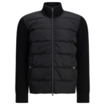 HERNO cardigan matelassé homme bleu