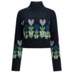 CHLOÉ Pull Bleu Femme