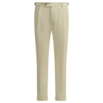 BERWICH pantalon en coton homme blanc