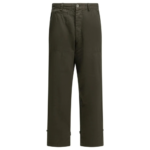 A.PRESSE pantalon en coton homme vert