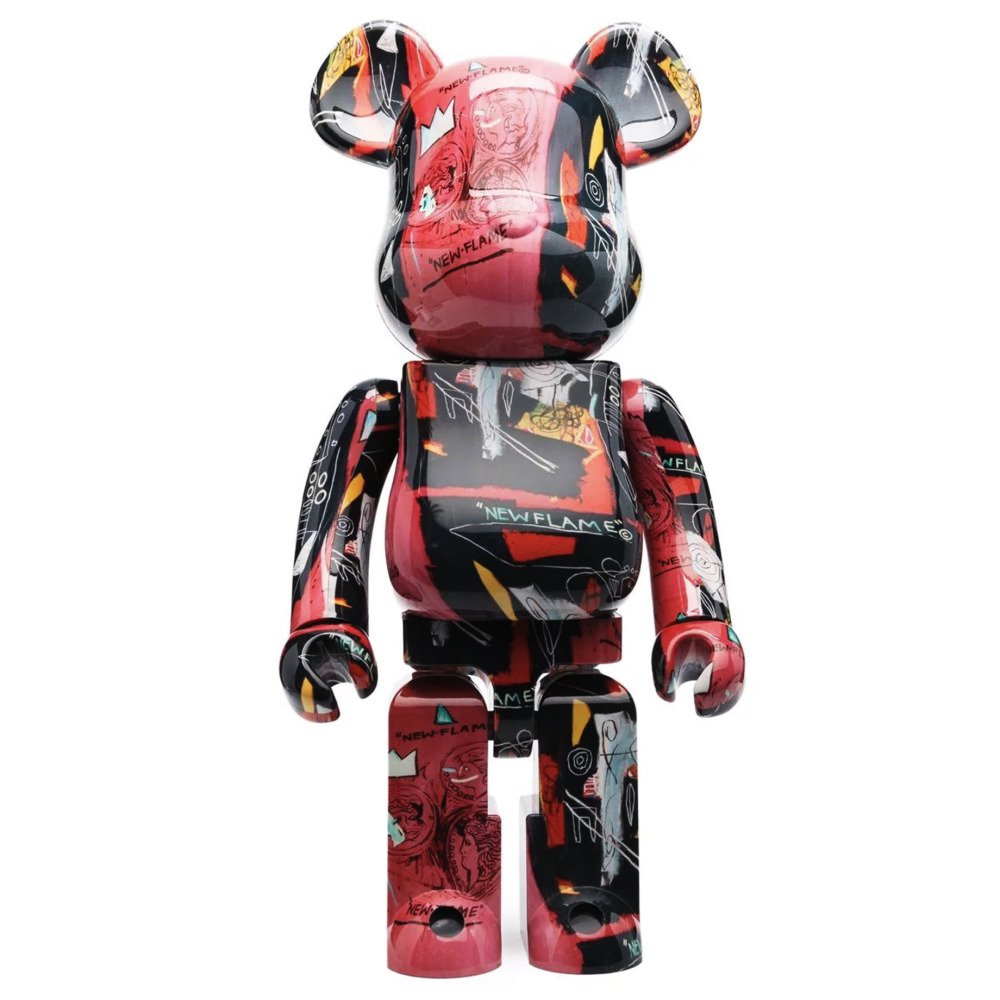 W21-medicom20toy-1000WABA1ASS20ASS MEDICOM TOY Figurine Be@rbrick Andy Warhol Rouge – Image 1